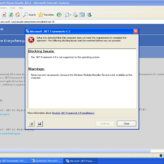 Kabong! .Net Framework 4.5 não é suportado no Windows XP!